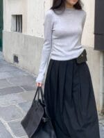 [Premium] 100% Wool Basic Top - Image 5