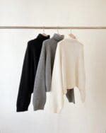 [Premium] OUNCE Cashmere Raglan Turtleneck - Image 13