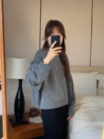 [Premium] OUNCE Cashmere Raglan Turtleneck - Image 16