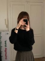 [Premium] OUNCE Marine Cashmere Round Knit - Image 13