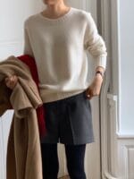 [Premium] OUNCE Marine Cashmere Round Knit - Image 14