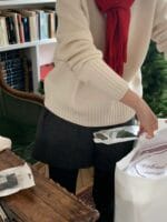 [Premium] OUNCE Marine Cashmere Round Knit - Image 16