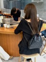 [Premium] OUNCE Pleated Boat Neck Long Sleeve Tee - Image 2