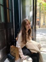 [Premium] OUNCE Pleated Boat Neck Long Sleeve Tee - Image 7