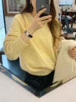 [Premium] OUNCE Heather Shetland Wool Knit - Image 8