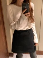 [Premium] OUNCE Dove Wool Tencel Tee - Image 5