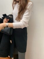 [Premium] OUNCE Dove Wool Tencel Tee - Image 7