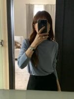 [Premium] OUNCE Soft Wool-Tencel Turtleneck - Image 2