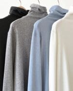 [Premium] OUNCE Soft Wool-Tencel Turtleneck - Image 15