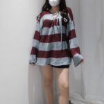 Multiways Tie Stripes Knit