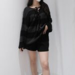 Multiways Tie Stripes Knit - Image 9