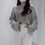 Handmade Cable Crop Knit - Image 26