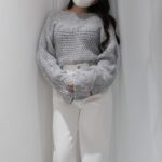 Handmade Cable Crop Knit - Image 31