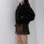 Corduroy Half Zip Polo Top - Image 4