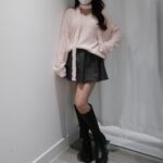 Fluffy Vneck Choker Sweater - Image 9