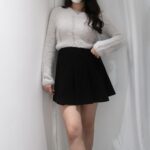 Fluffy Single Shoulder Top - Image 2