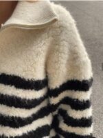 Half Zip Stripes Knit - Image 26