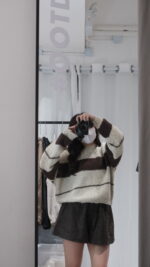 Autumn Snowy Sweater