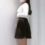 Pleated Corduroy Skort - Image 6