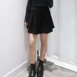 Pleated Corduroy Skort - Image 11