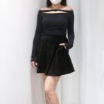 Pleated Corduroy Skort - Image 13