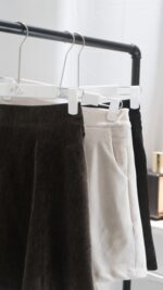 Pleated Corduroy Skort - Image 22