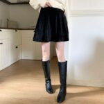 Pleated Corduroy Skort - Image 25