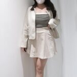 Pleated Corduroy Skort - Image 2