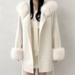 1️⃣周年驚喜價🫢 Removable Fur 60% Wool Coat