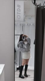 40% Wool Batwing Hoodie Jacket - Image 10