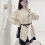 ☝🏻周年驚喜價 50% Wool Minimal Belted Coat