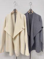 ☝🏻周年驚喜價 50% Wool Minimal Belted Coat - Image 2