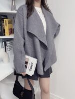 ☝🏻周年驚喜價 50% Wool Minimal Belted Coat - Image 7