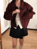 ☝🏻周年驚喜價 80% Wool FW Handmade Coat - Image 3