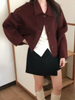☝🏻周年驚喜價 80% Wool FW Handmade Coat - Image 16