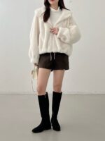 ☝🏻週年驚喜價 Hooded Fluffy Jacket - Image 2