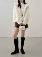 ☝🏻週年驚喜價 Hooded Fluffy Jacket - Image 8