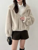 ☝🏻週年驚喜價 Hooded Fluffy Jacket - Image 9