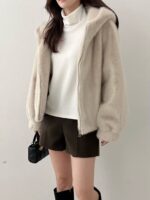 ☝🏻週年驚喜價 Hooded Fluffy Jacket - Image 11