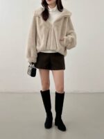 ☝🏻週年驚喜價 Hooded Fluffy Jacket - Image 13