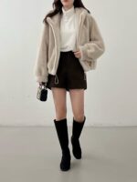 ☝🏻週年驚喜價 Hooded Fluffy Jacket - Image 14