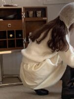 [Premium] OUNCE Alpaca Boucle Cardigan - Image 14