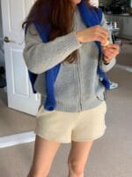 [Premium] OUNCE Alpaca Boucle Cardigan - Image 16