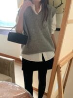 [Premium] OUNCE Karin Alpaca Knit Vest - Image 3