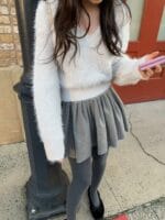 [Premium] Marshmallow Touch V-neck Sweater - Image 8