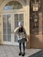 [Premium] Striped V-Neck Knit Sweaters - Image 5