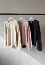 [Premium] Adele Cable Wool Knit - Image 4