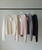 [Premium] Round Neck Wool Knit - Image 4