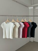 [Premium] 92% Tencel Cap Tee