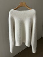 [Premium] Angora Off-shoulder Knit - Image 12